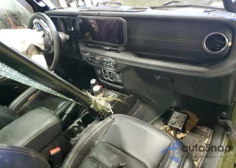 2024 Jeep Wrangler Sahara 4Xe из США, поврежденный, VIN 1C4RJXP68RW164159